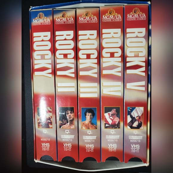 Rocky VHS Commemorative 20th Anniversary Gift Set - Picture 1 of 3